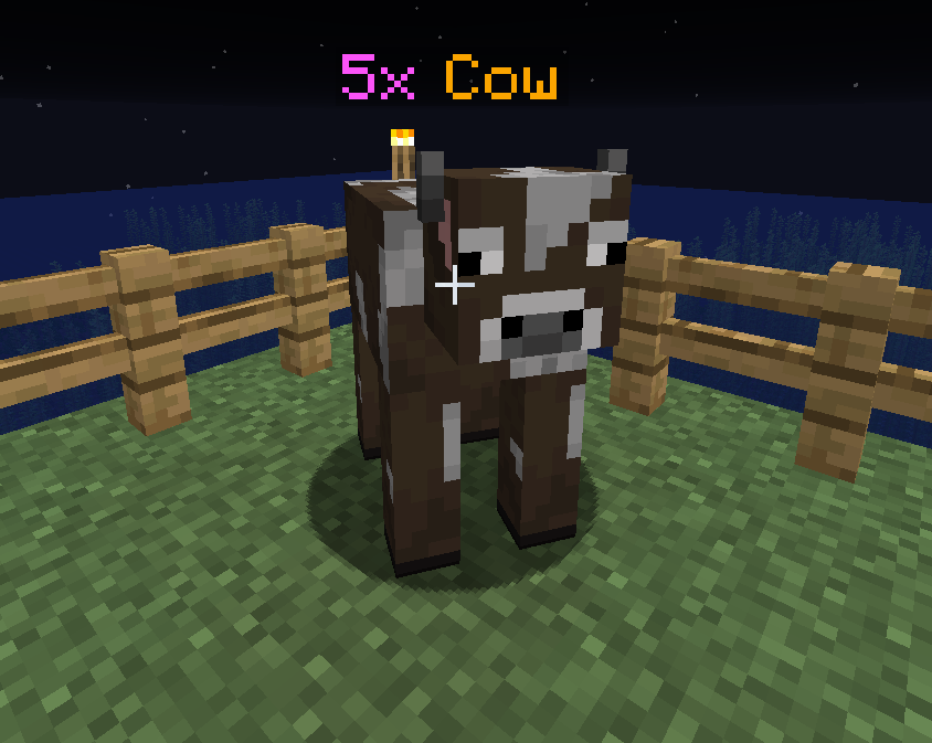 A stacked cow